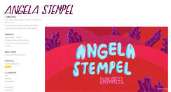 Desktop Screenshot of angelastempel.com